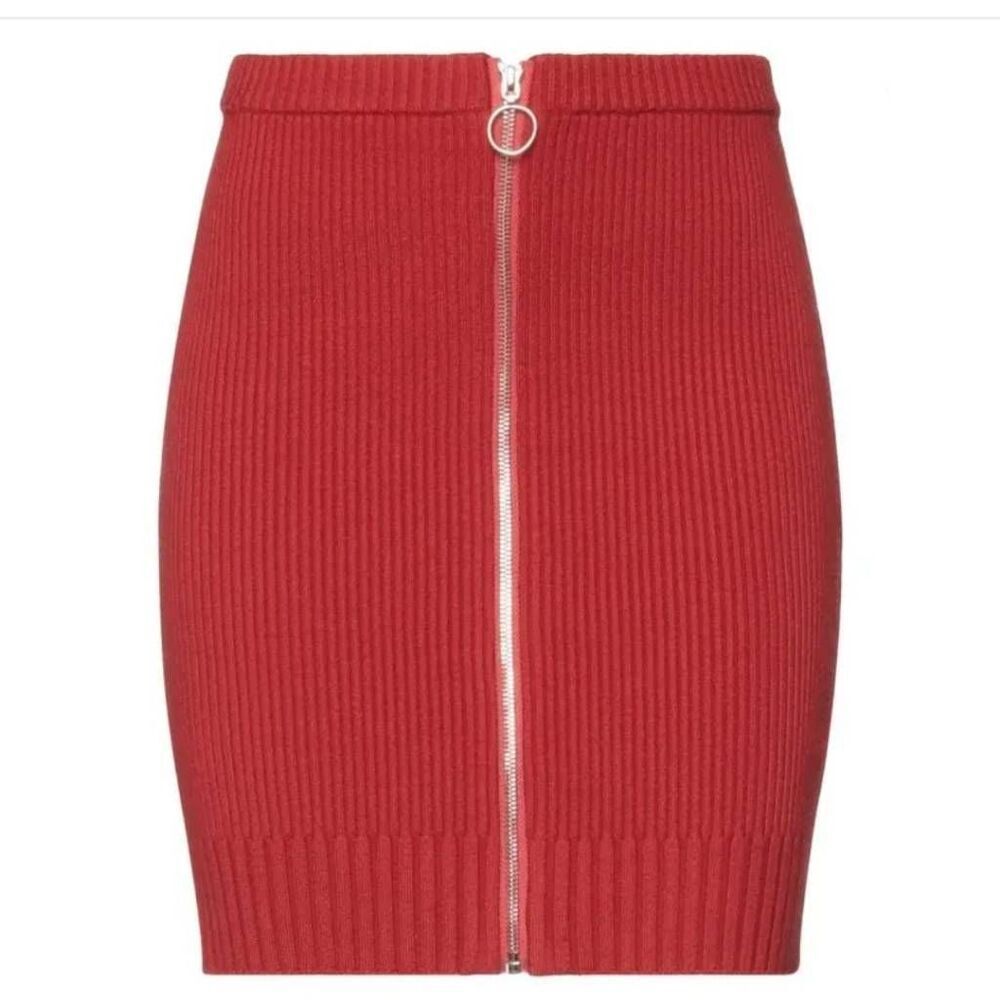 For Love & Lemons Harley Knit Mini Skirt